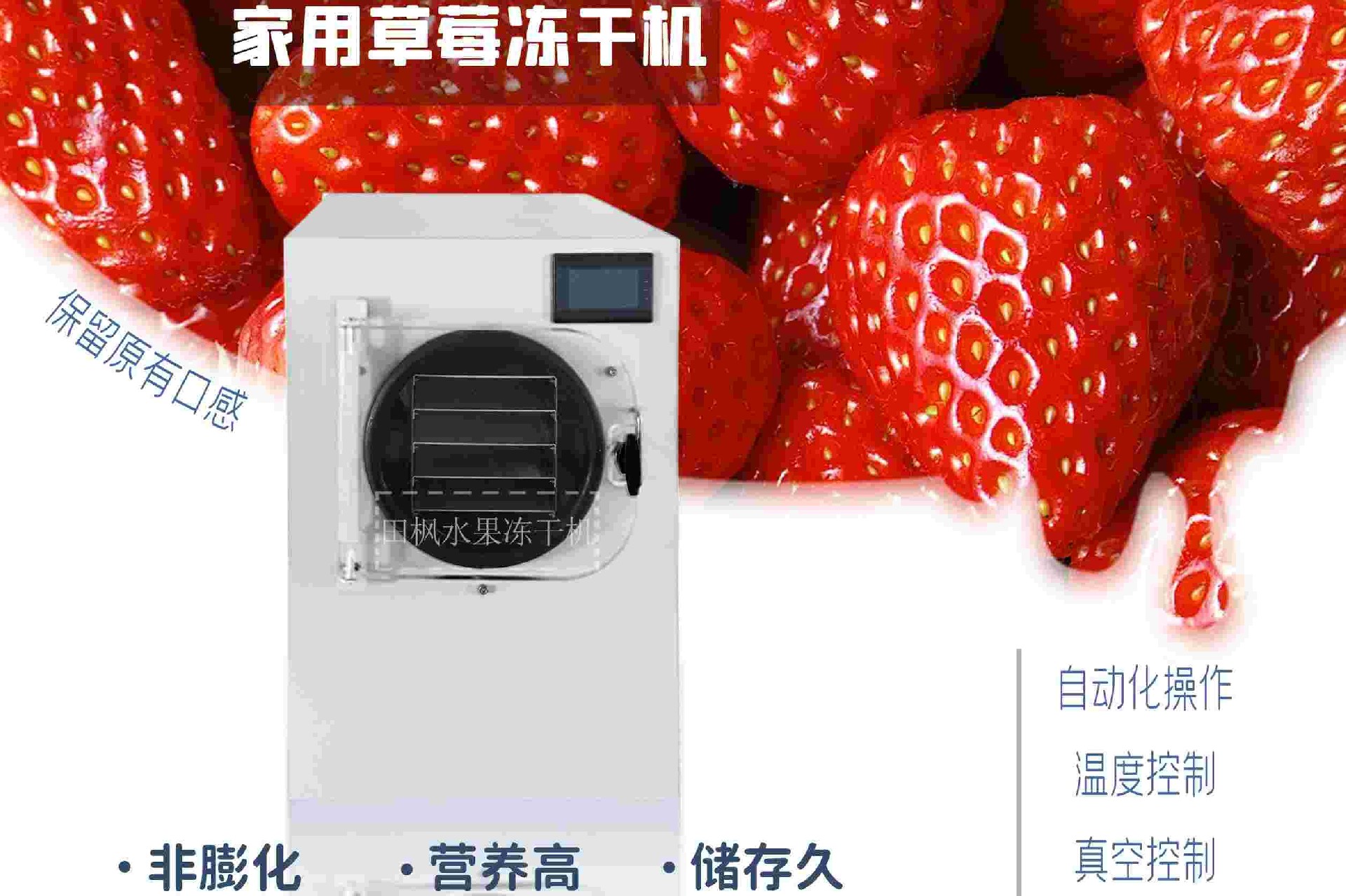Fruits under freezedrying machine the perfect combination of